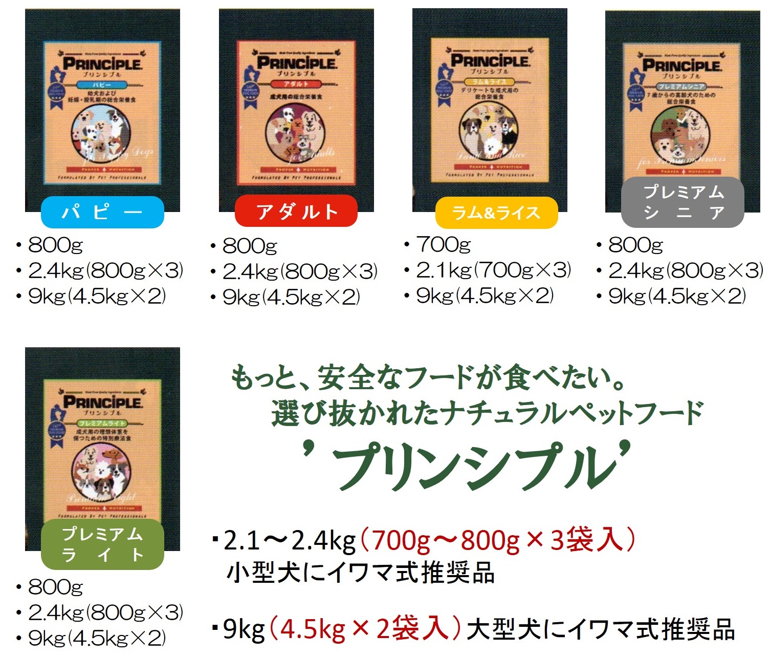 プリンシプル・ドッグフードTOP｜【イワマ式犬猫健康長生き法】公式サイト