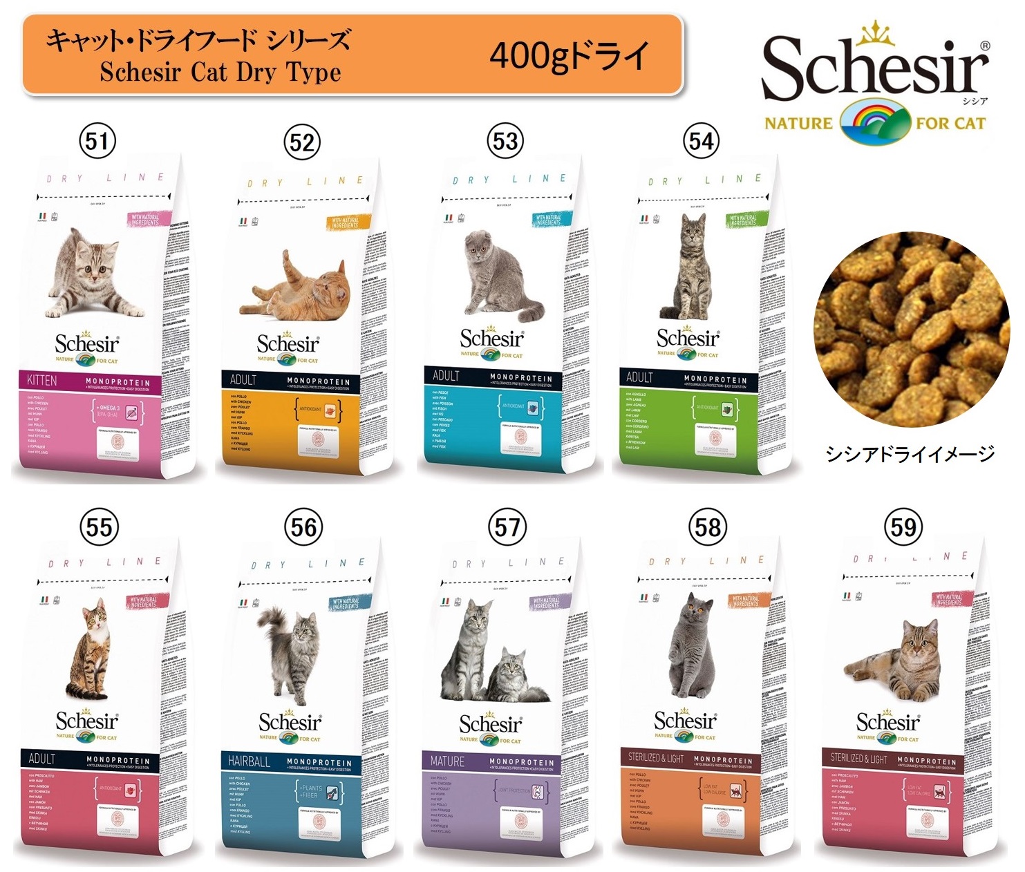 Schesir（シシア）猫用缶詰TOP｜【イワマ式犬猫健康長生き法】公式サイト